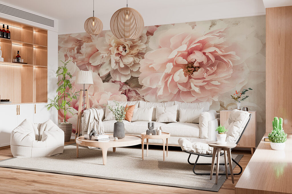 Flores rosa empolvado — interior 4