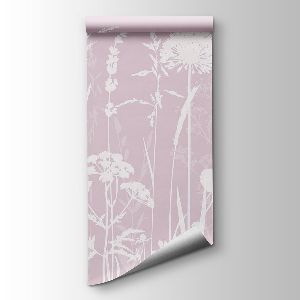 Prado de flores blancas — vista del producto