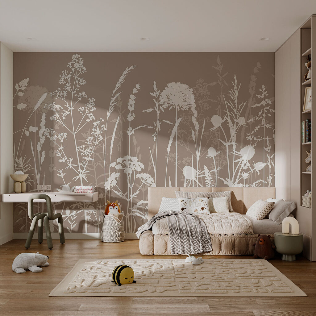 Prado de flores blancas — interior 2