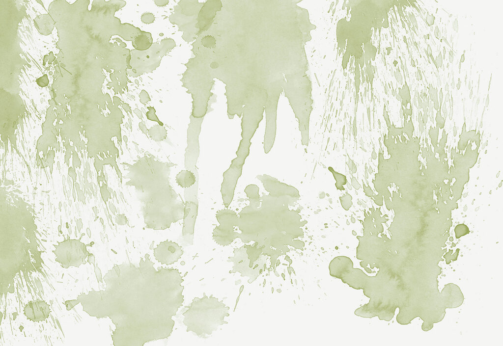 Pintura verde que gotea — diseño completo