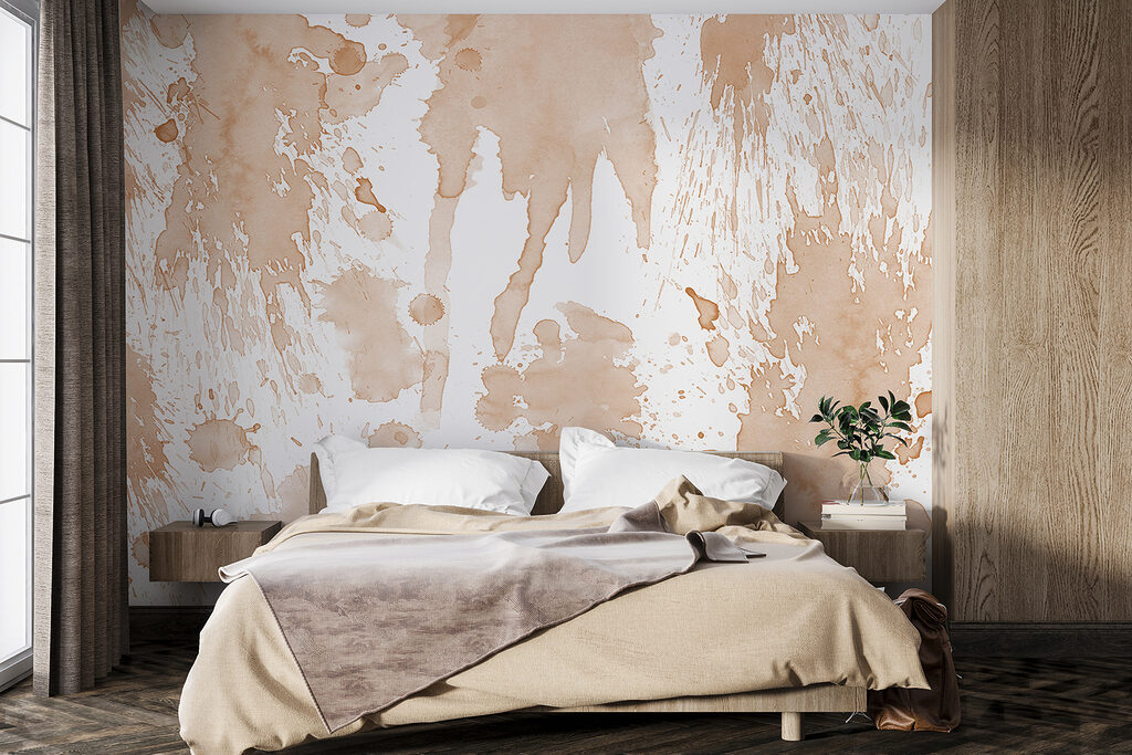 Pintura verde que gotea — interior 2