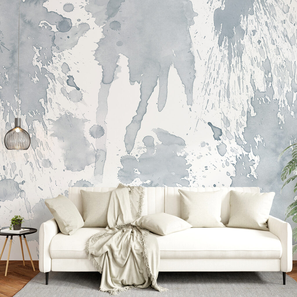 Pintura verde que gotea — interior 2