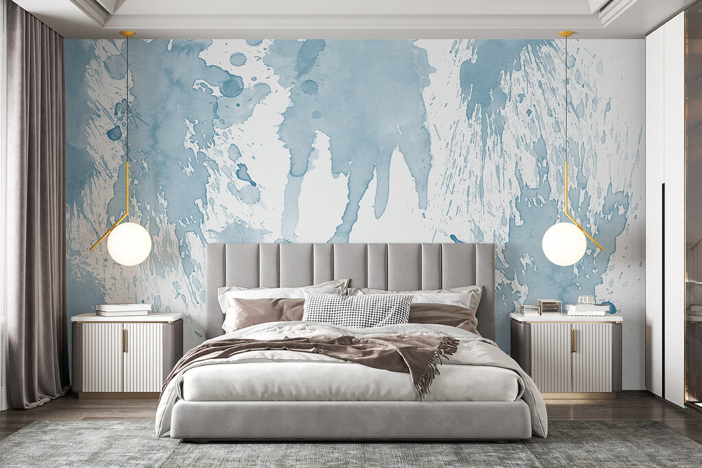 Pintura verde que gotea — interior 1