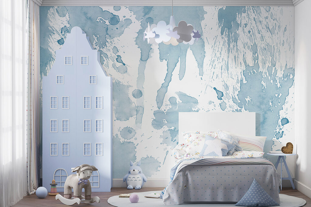 Pintura verde que gotea — interior 4