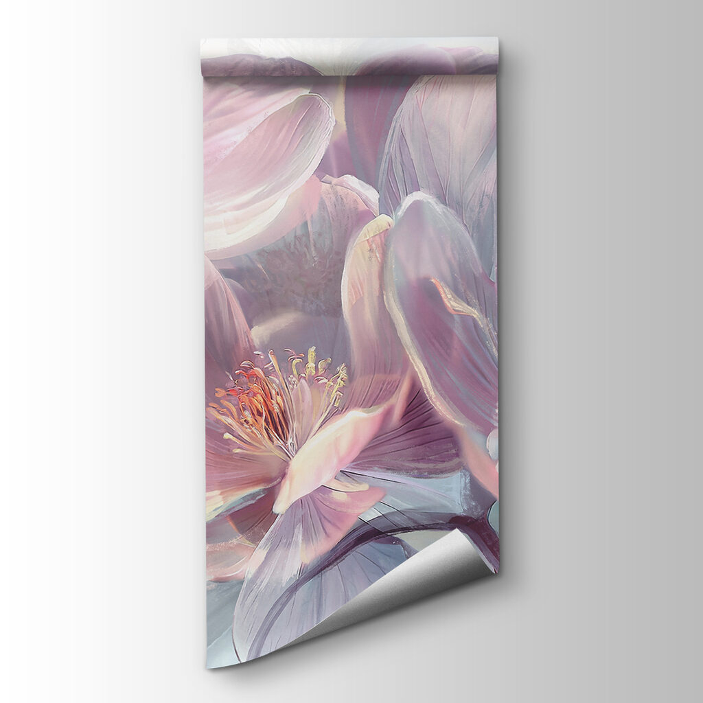 Flores lilas brillantes — vista del producto