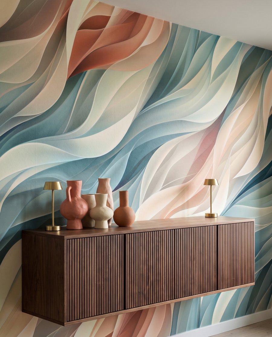 Cintas pastel plegadas — interior 1