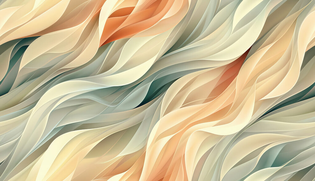 Cintas pastel plegadas — diseño completo
