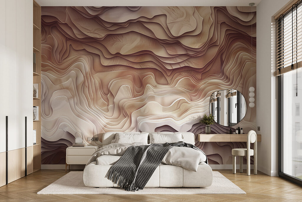 Capas onduladas en relieve — interior 1