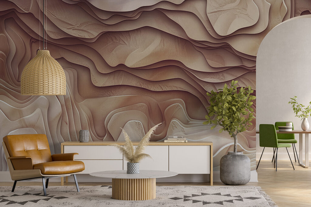 Capas onduladas en relieve — interior 3