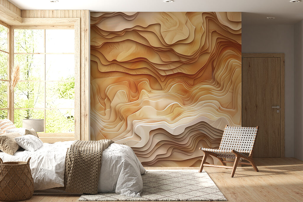 Capas onduladas en relieve — interior 2