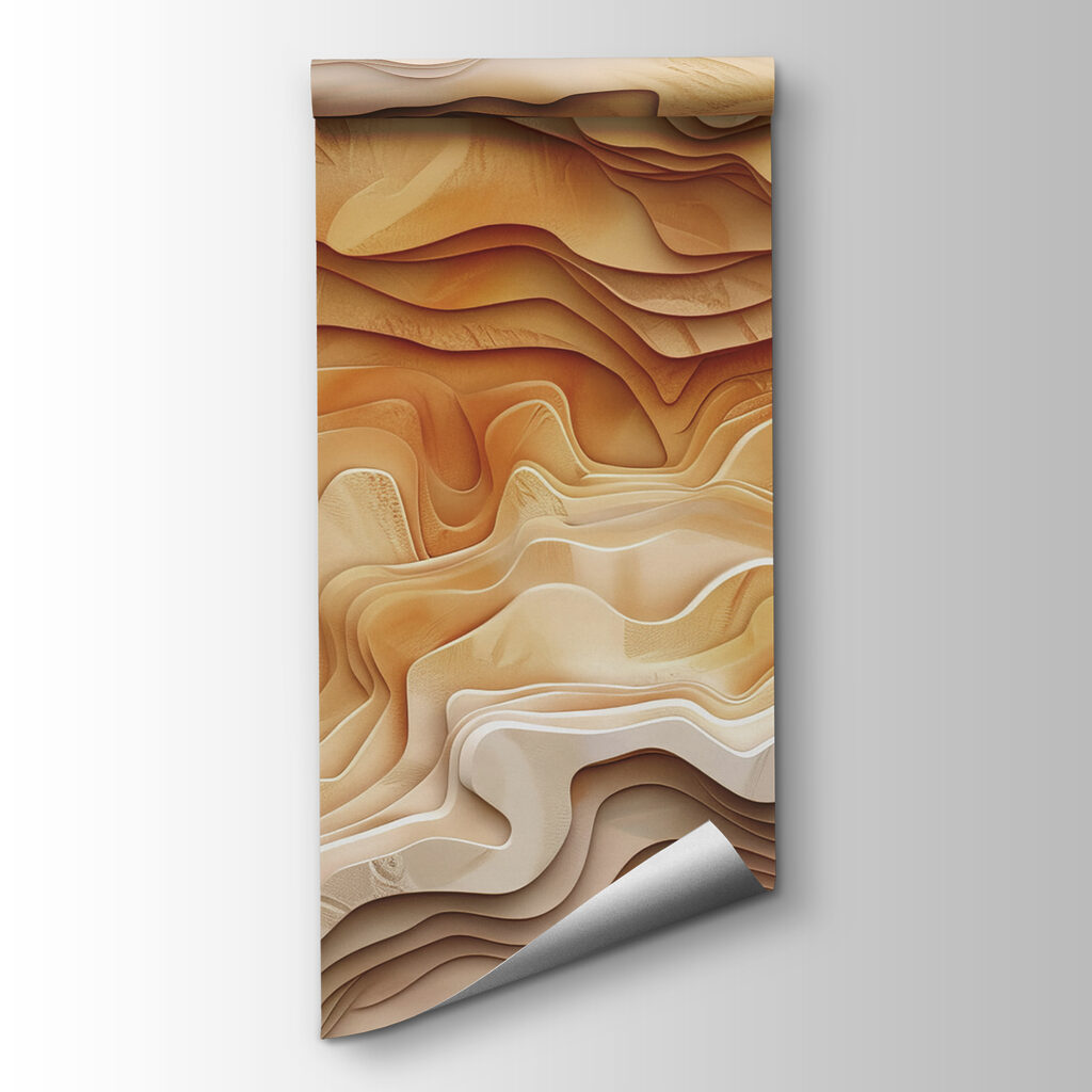 Capas onduladas en relieve — vista del producto