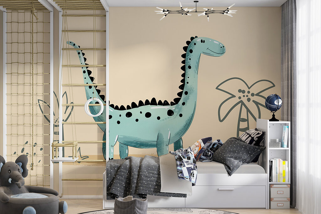 Dinosaurio de cuello largo — interior 2