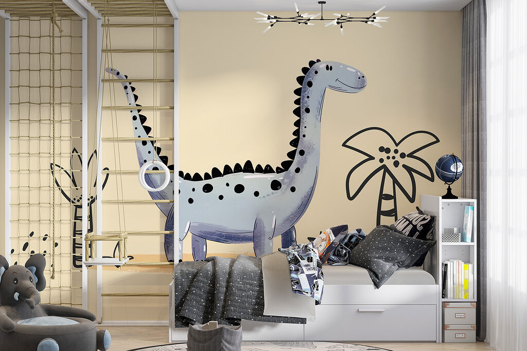 Dinosaurio de cuello largo — interior 2