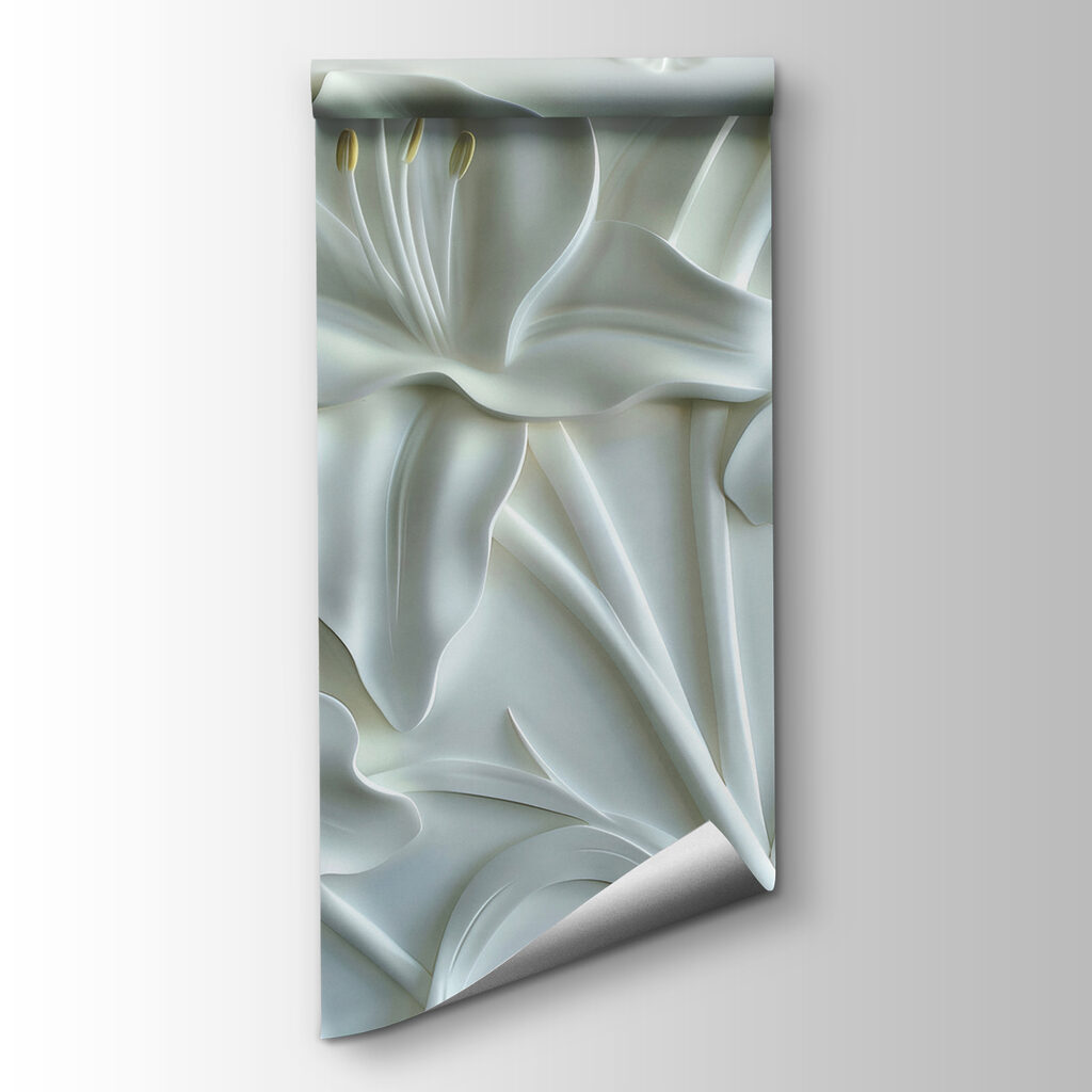 Lirios en relieve — vista del producto