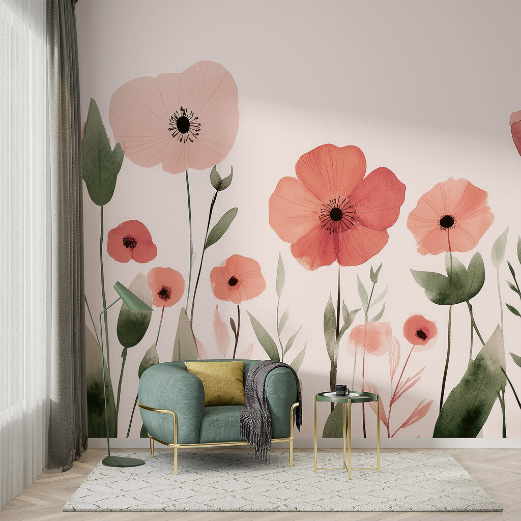 Flores sobre tallos largos — interior 3
