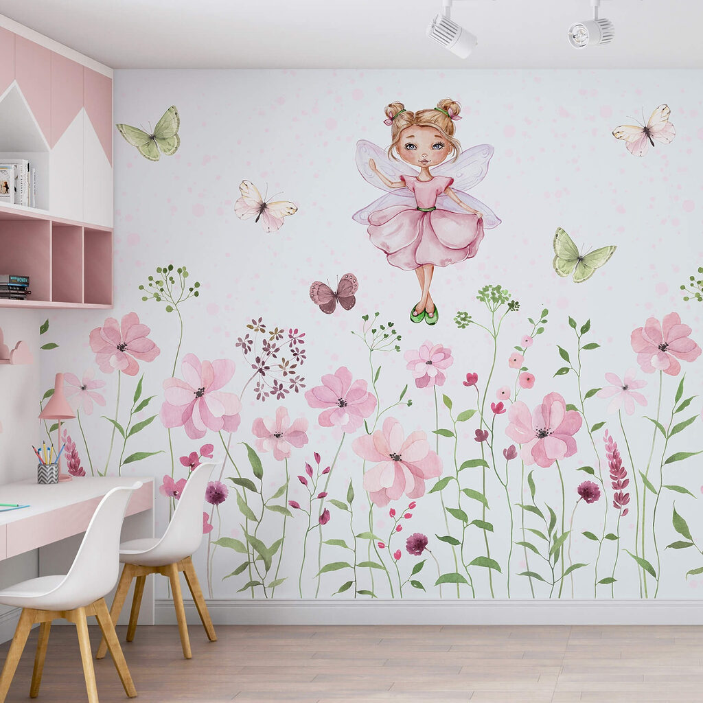 Hada sobre flores silvestres — interior 1