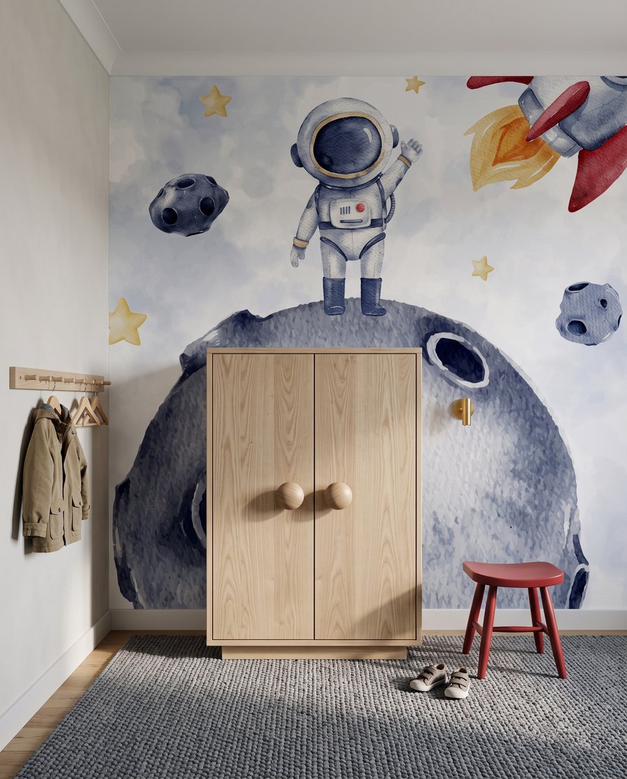 Astronauta en la luna — interior 6