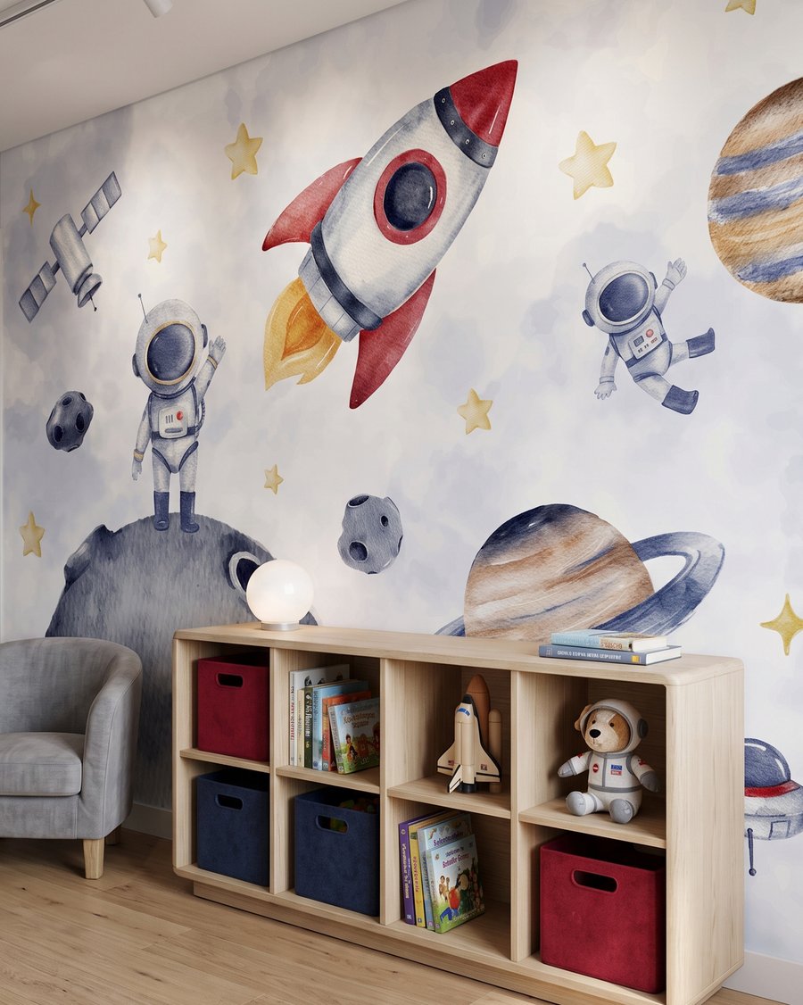 Astronauta en la luna — interior 8