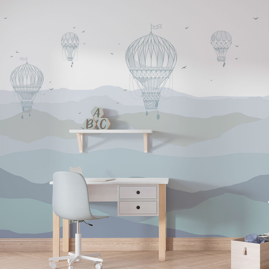 Globos aerostáticos sobre montañas — interior 2