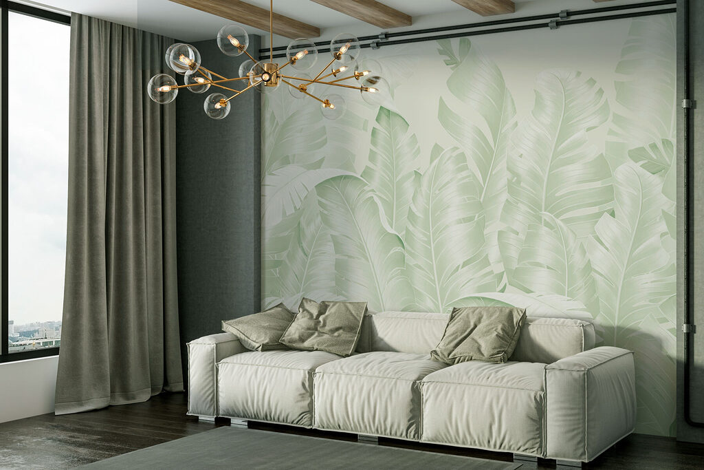 Hojas de palmera suaves — interior 1