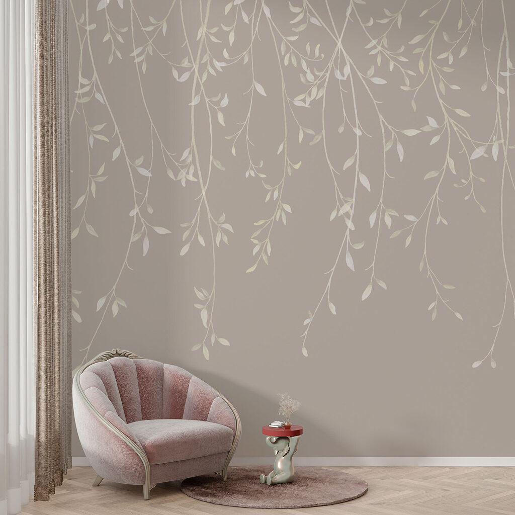 Ramitas colgantes con hojas — interior 2