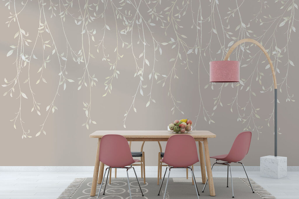 Ramitas colgantes con hojas — interior 4