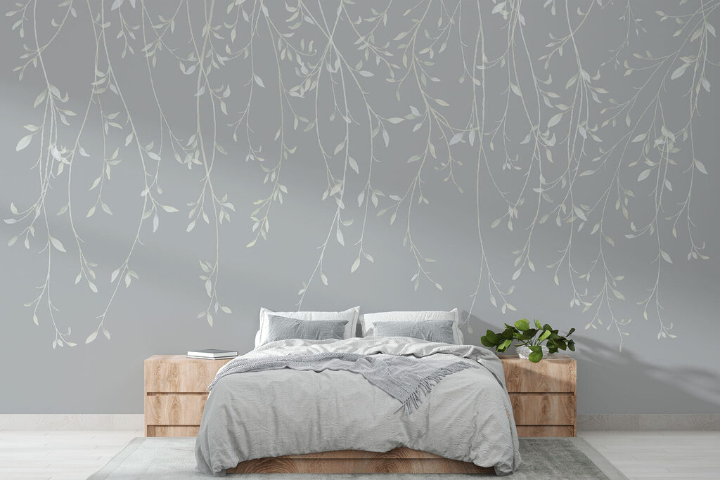 Ramitas colgantes con hojas — interior 1