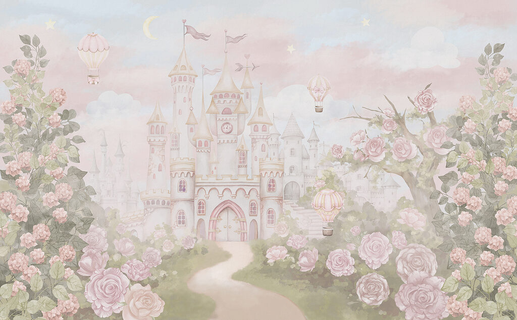 Castillo tras el rosal — diseño completo