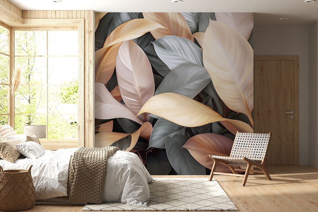 Hojas anchas superpuestas — interior 4