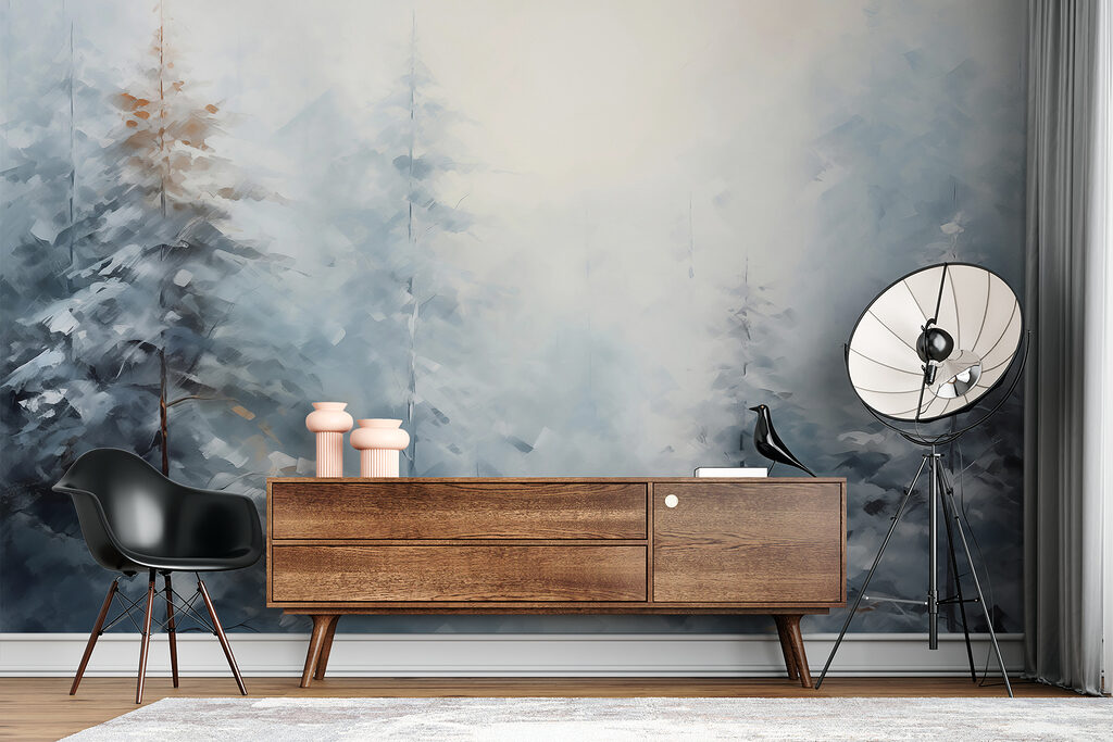 Pinos en la niebla — interior 2
