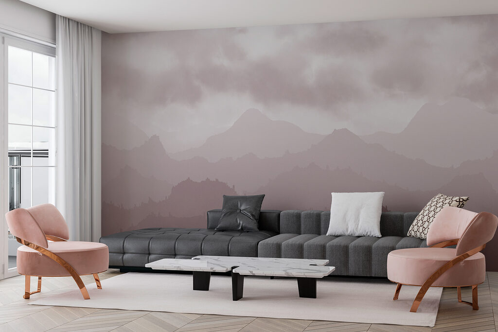 Montañas boscosas bajo nubes — interior 3