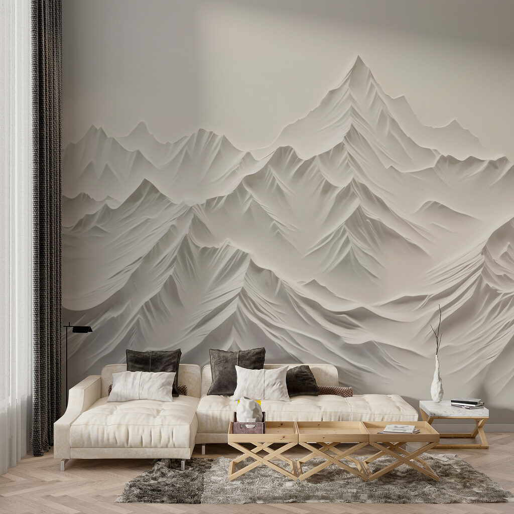 Montañas blancas con sombras — interior 3