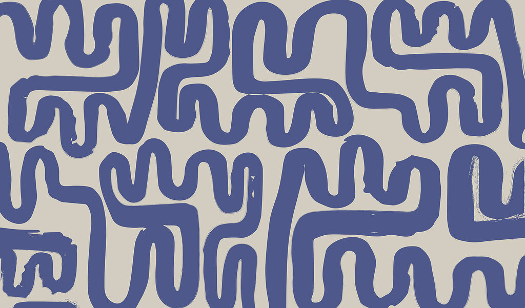 Curvas de laberinto — diseño completo