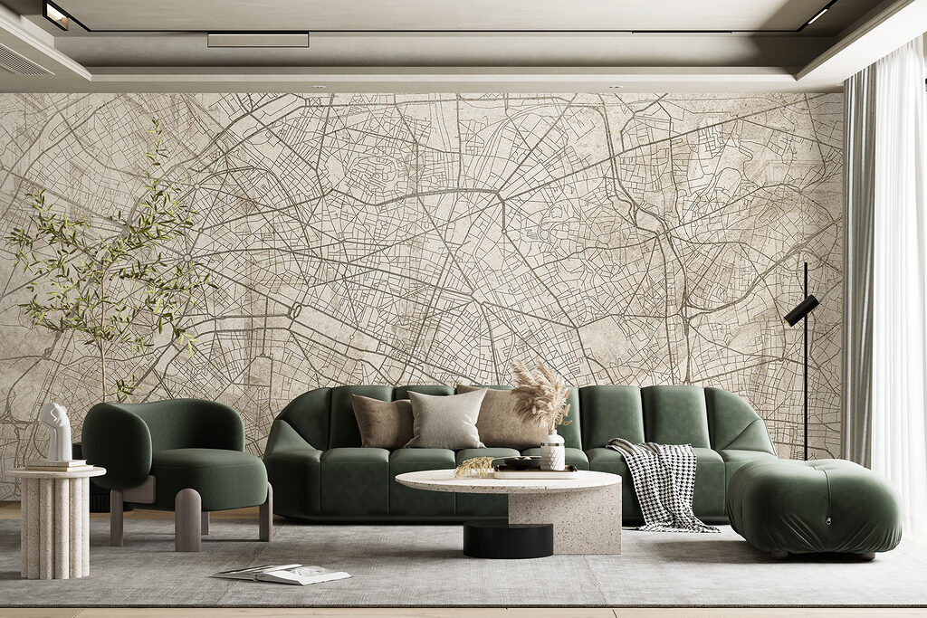 Calles en red fina — interior 1