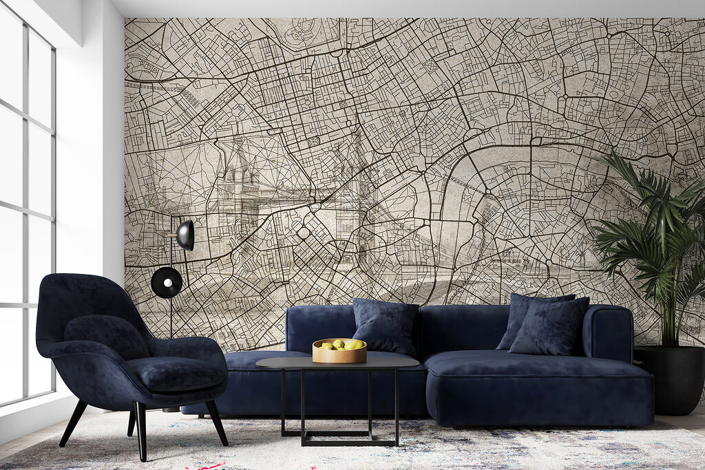 Plano urbano con canales — interior 4