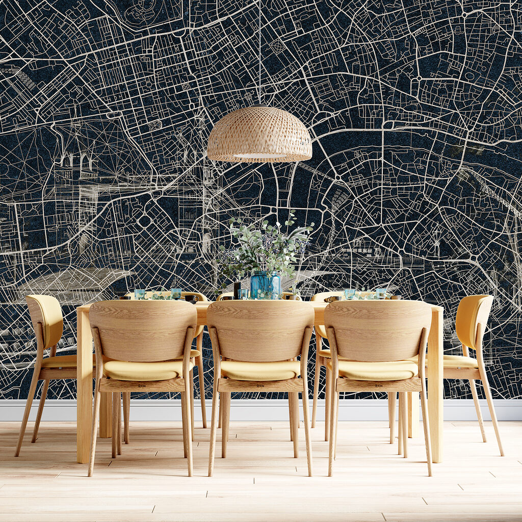 Plano urbano con canales — interior 2