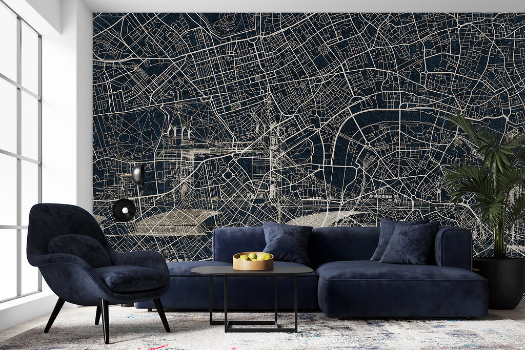 Plano urbano con canales — interior 4