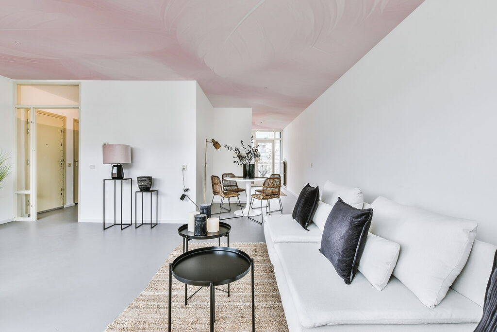 Plumas blancas sobre rosa — interior 5
