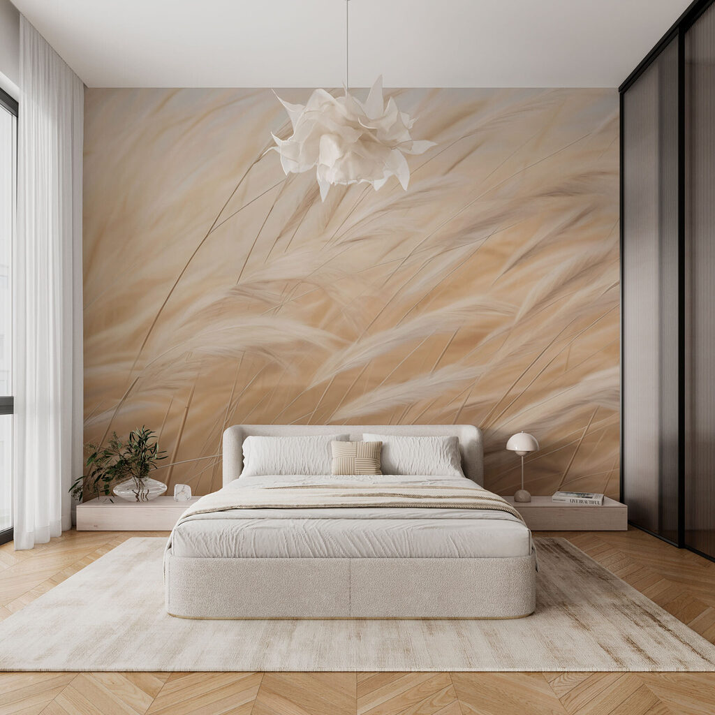 Hierbas doradas en diagonal — interior 1