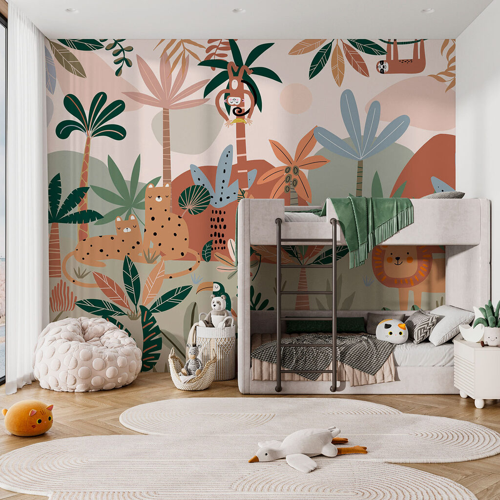Selva de animales dibujados — interior 2