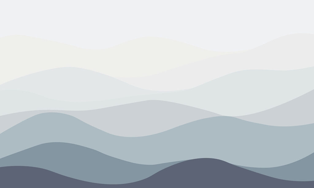 Colinas en capas suaves — diseño completo