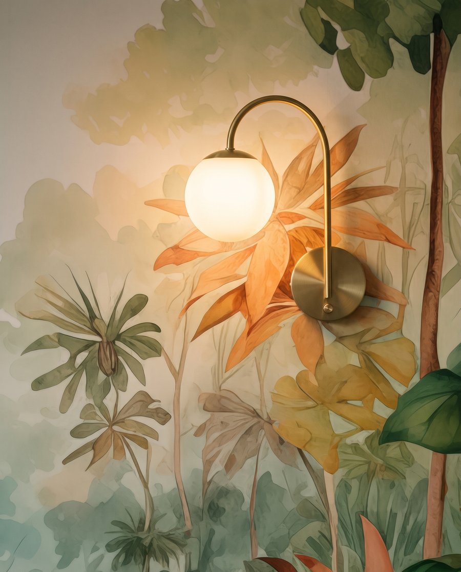 Luz en el bosque — detalle