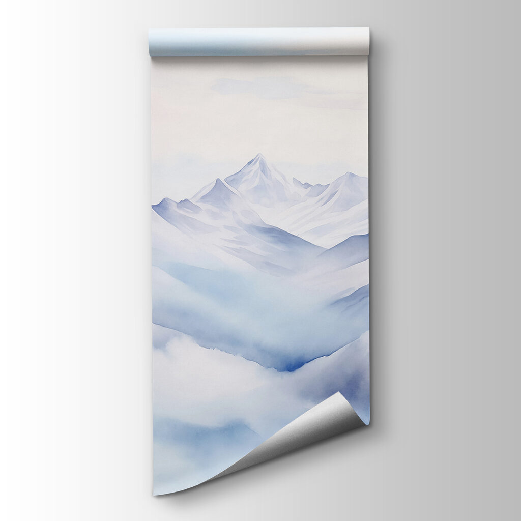 Cumbres sobre nubes — vista del producto