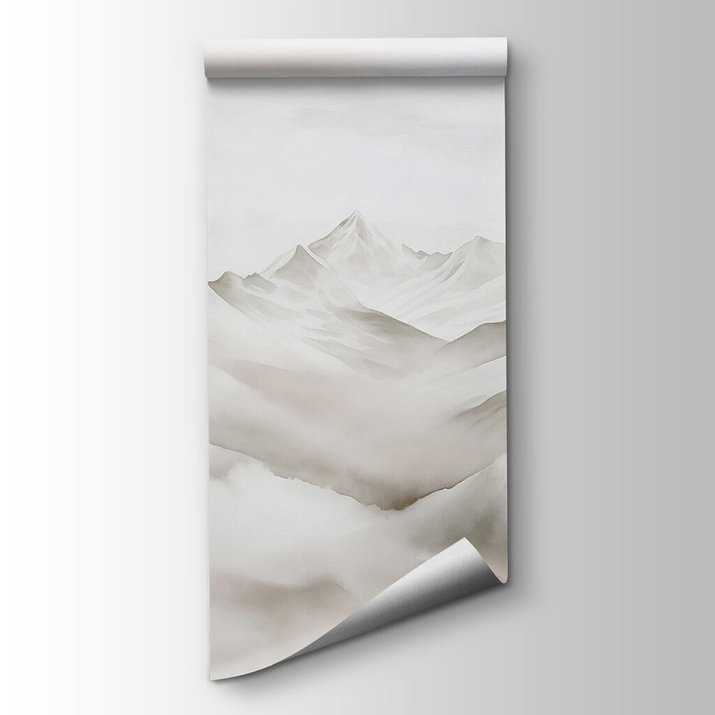 Cumbres sobre nubes — vista del producto