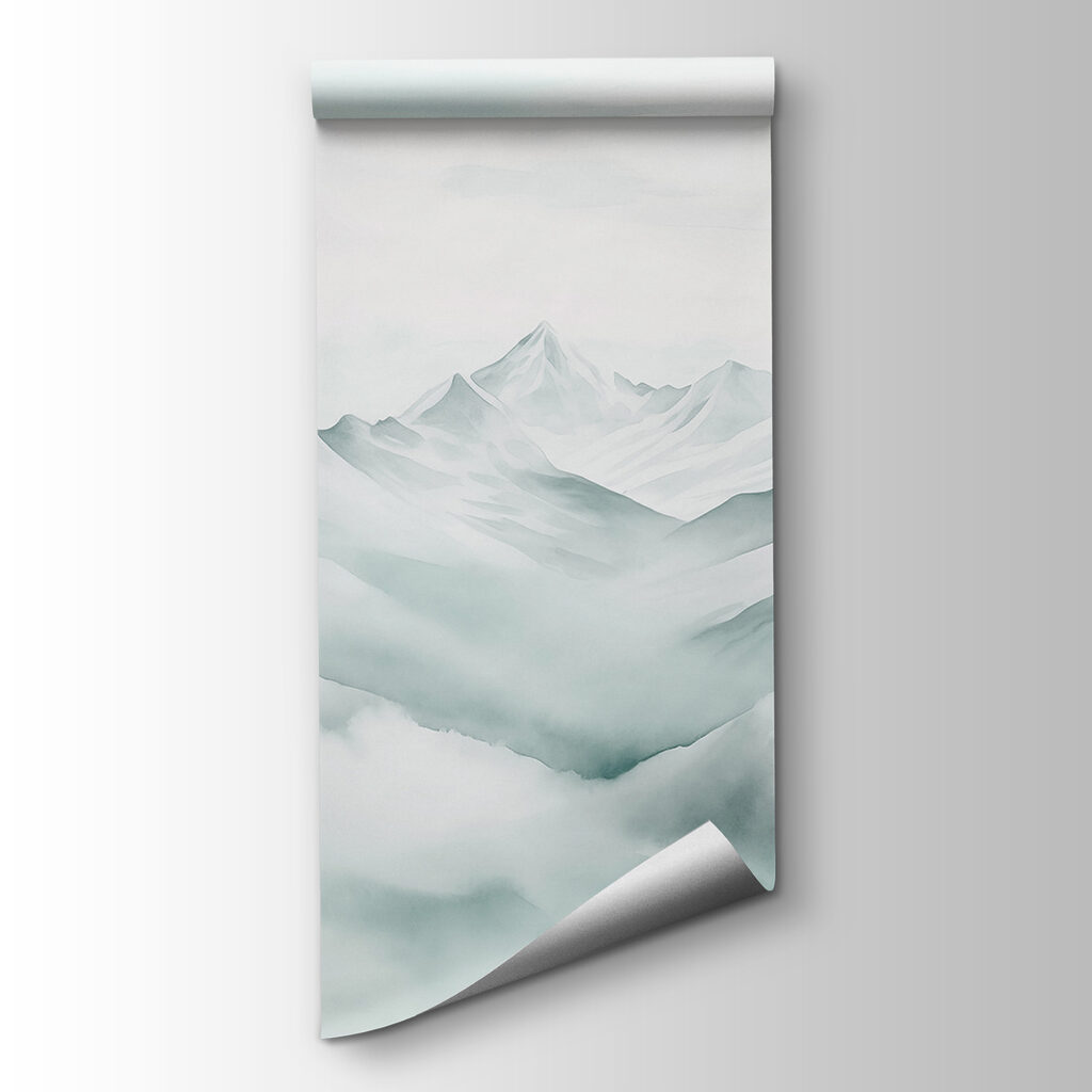 Cumbres sobre nubes — vista del producto