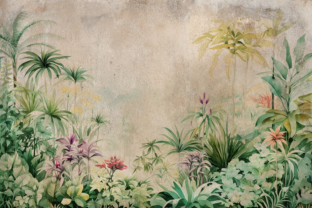 Selva de flores — diseño completo