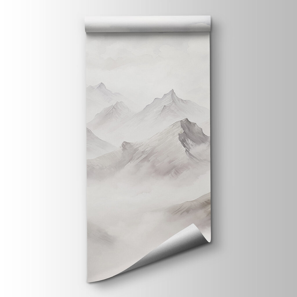 Cordilleras entre nubes — vista del producto