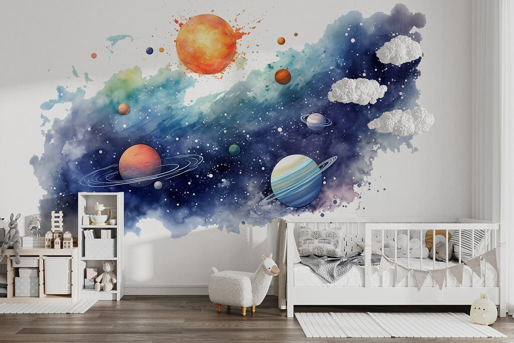 Sol sobre estrellas pintadas — interior 2