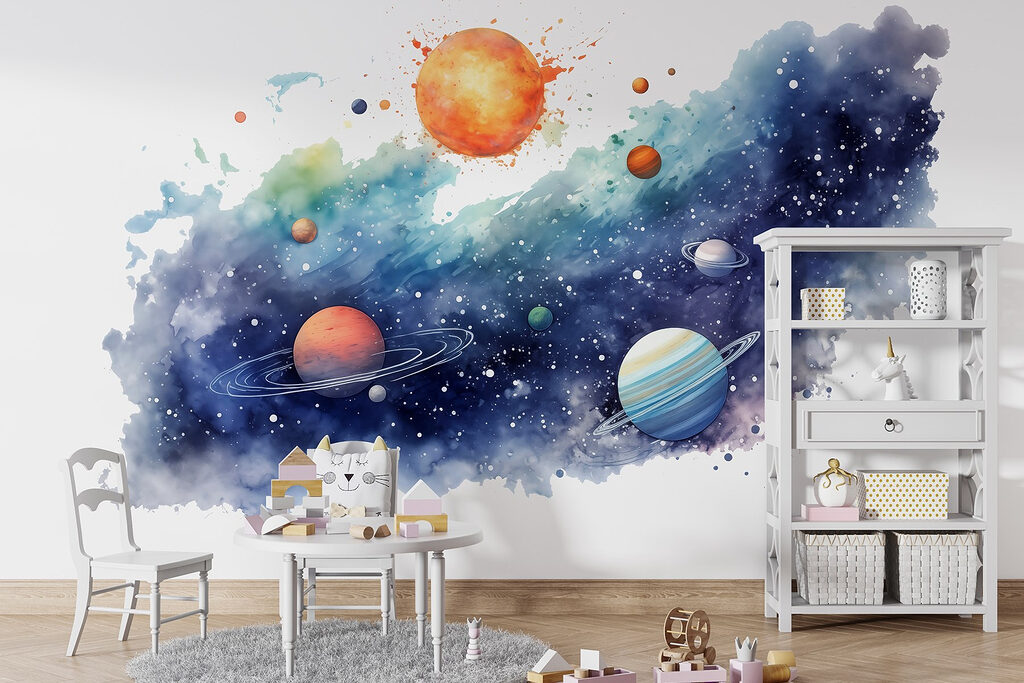 Sol sobre estrellas pintadas — interior 3