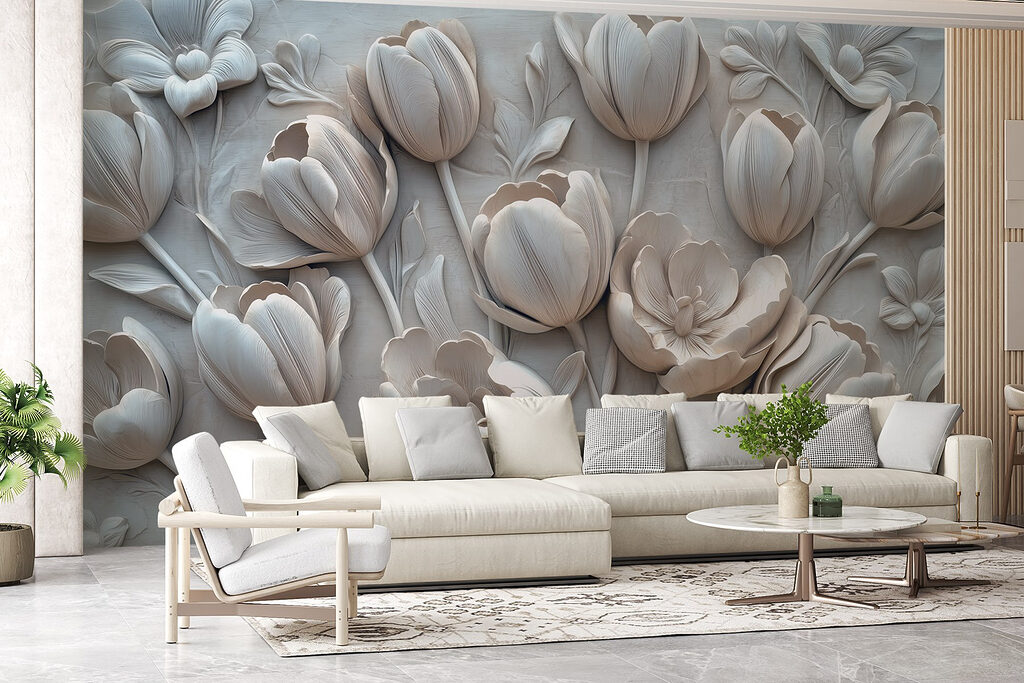 Tulipanes en relieve — interior 4